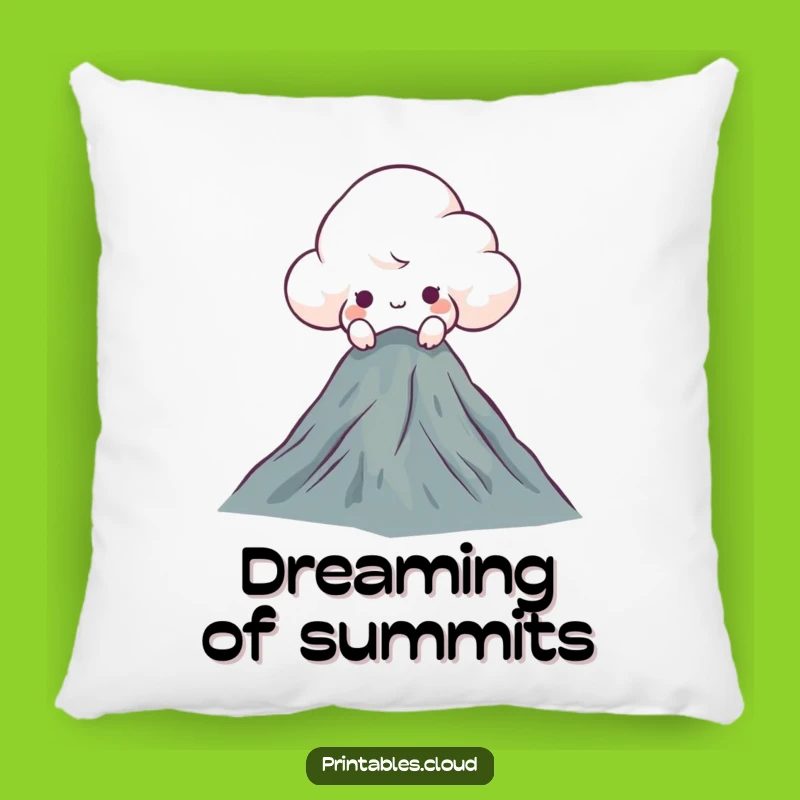 Funny Curious Cloud Pillow: Comfort and Curiosity for Your Space