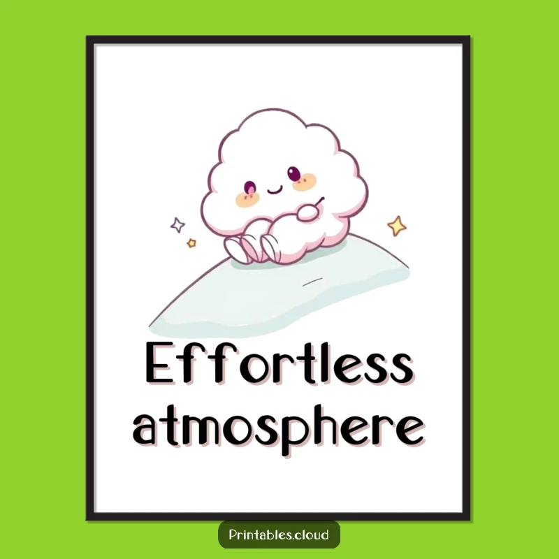 Funny Cloud Sliding Digital Art: Adventure for Instant Smiles